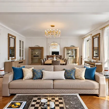 Apartment Luxury 5 Bed - Opposite Arc De Triomphe