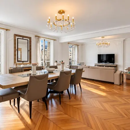 Apartment Luxury 5 Bed - Opposite Arc De Triomphe